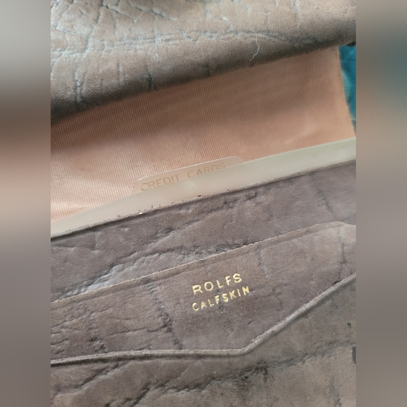 Rolfs Vintage Kiss Lock Calfskin Compact Wallet - Picture 10 of 10